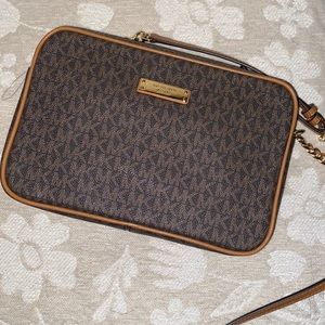 Brand new Michael Kors monogram crossbody bag